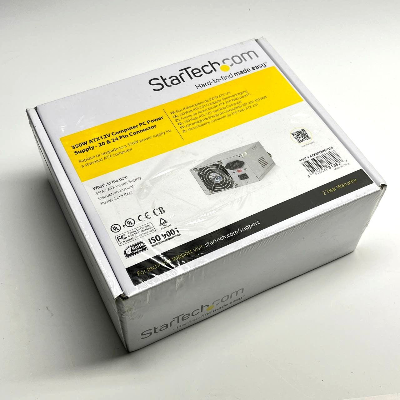 StarTech 350W ATX12V Power Supply 20/24-Pin ATX2POWER350