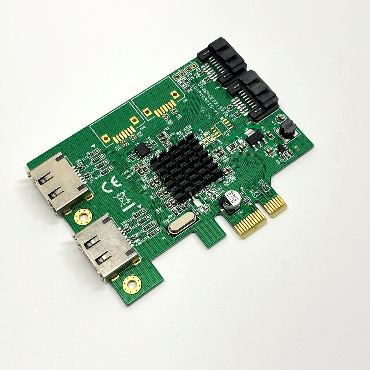 SI-PEX40065 PCIe USB/SATA Adapter Card PCIe x1 Controller
