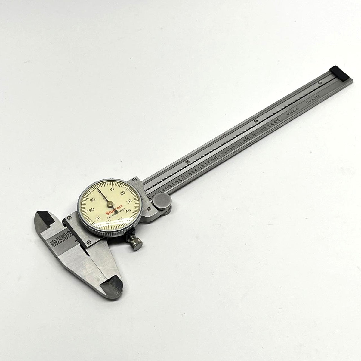 Starrett Dial Caliper No.120 6" Stainless Steel With Case