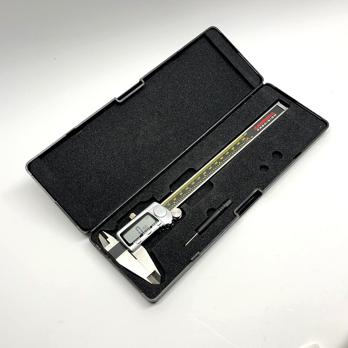 Carrera Precision 200mm Digital Caliper Stainless Steel LCD Vernier