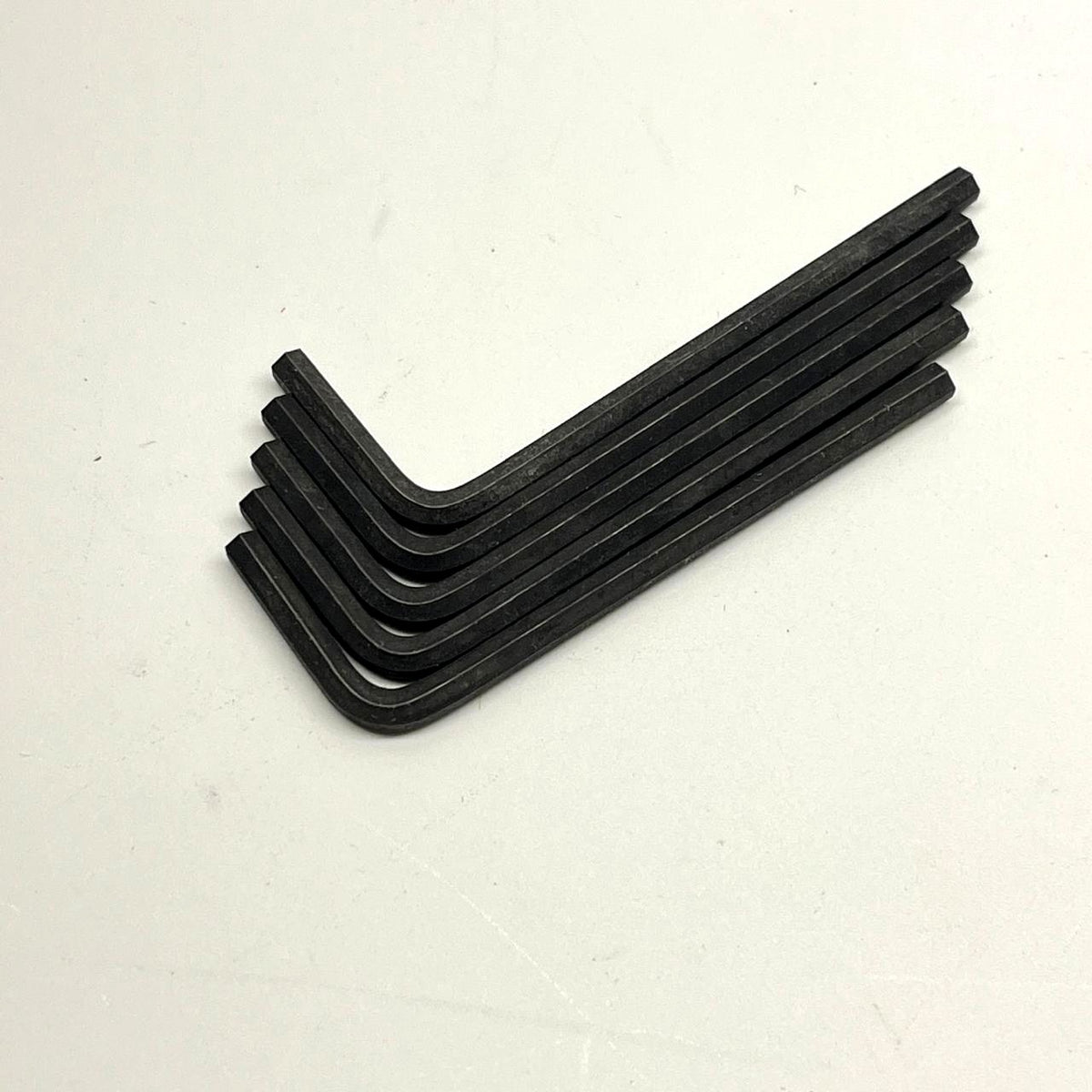 Bondhus 1/8in Short Hex L-Wrench Set 5pc Black Oxide Part#13807