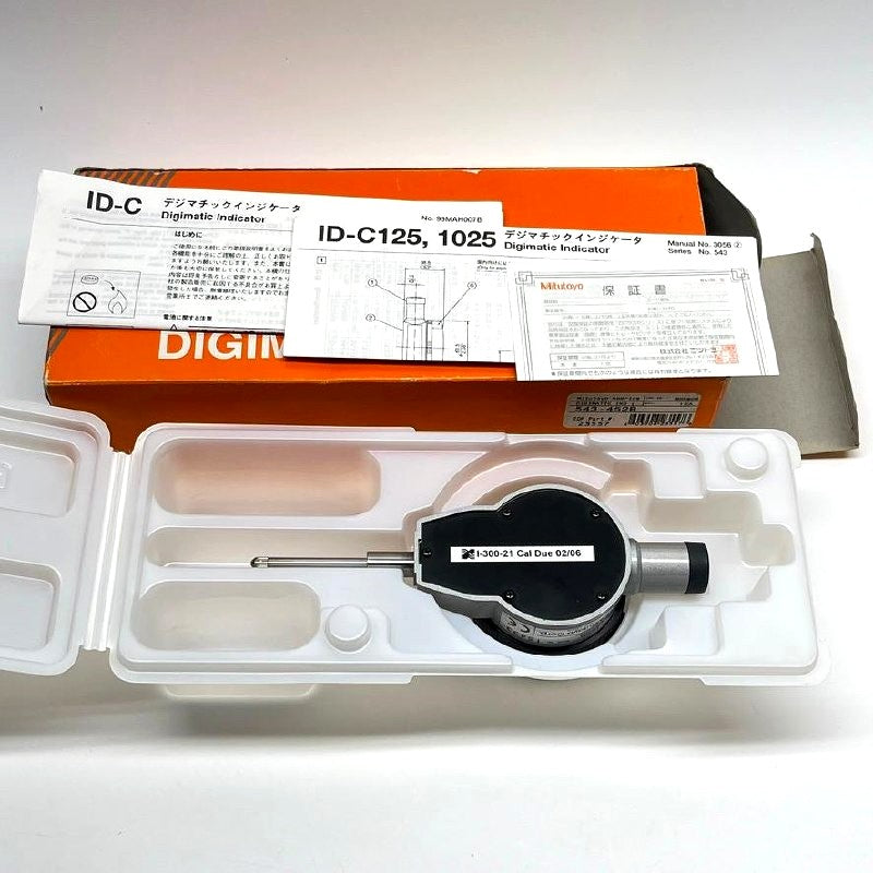 Mitutoyo Digimatic Indicator 543-452B (ID-C125EB) Digital 25.4mm 0.001mm