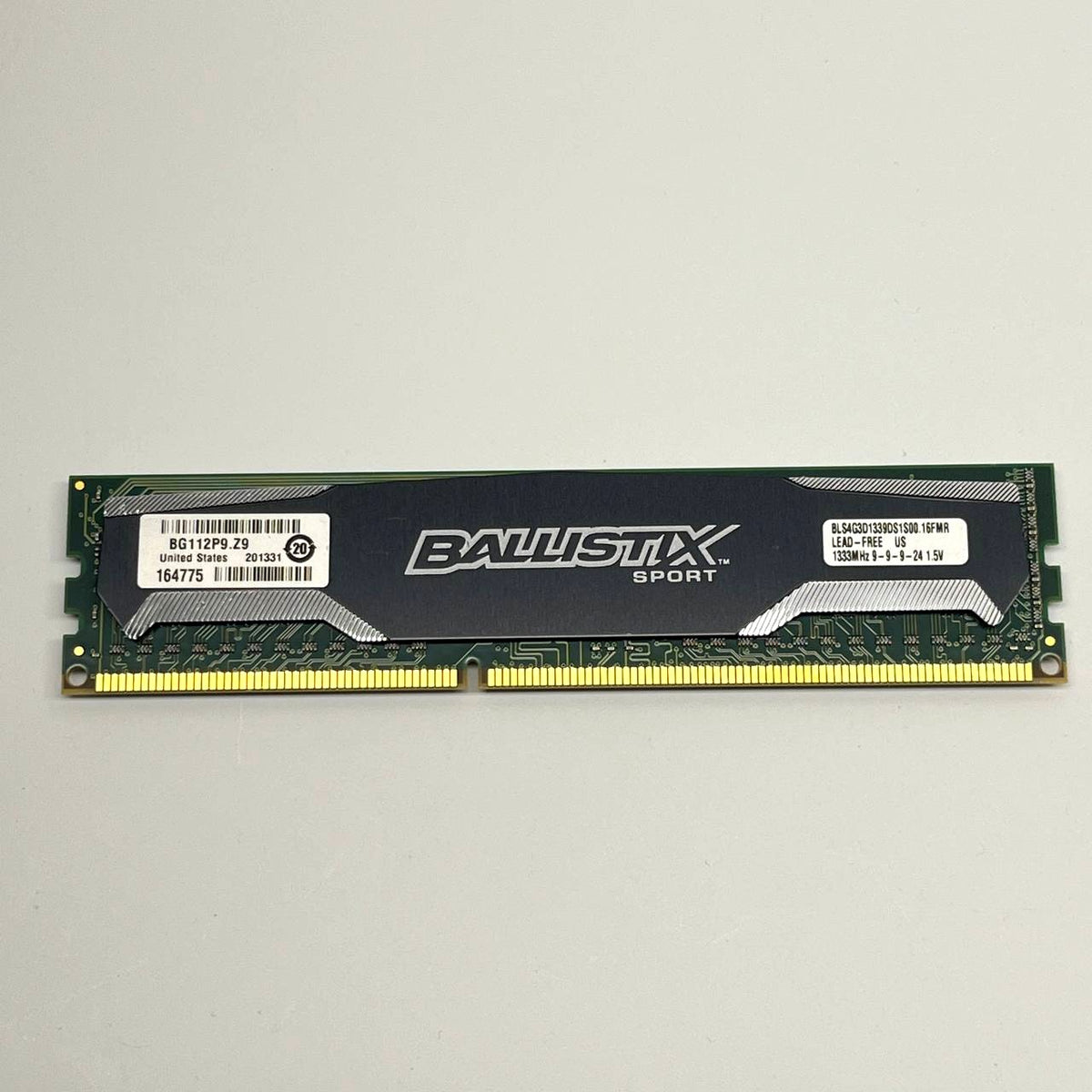 Crucial Ballistix Sport 4GB DDR3-1333MHz CL9 240-pin Desktop RAM