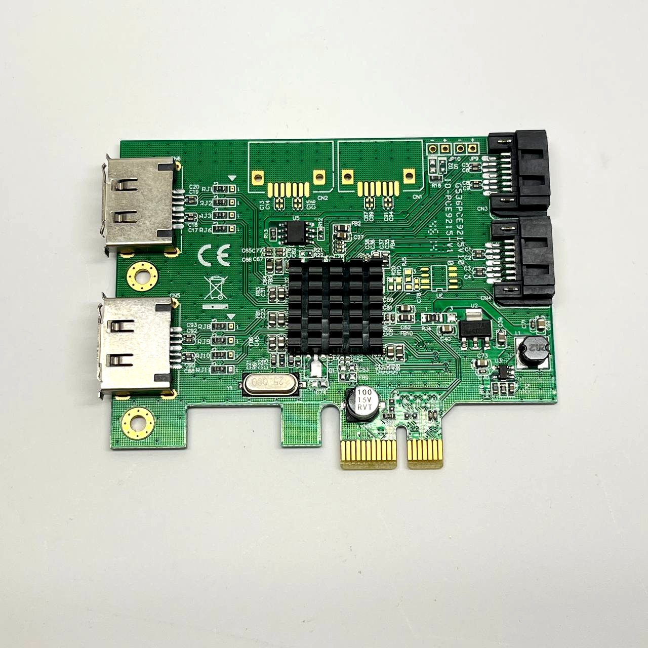 SI-PEX40065 PCIe USB/SATA Adapter Card PCIe x1 Controller