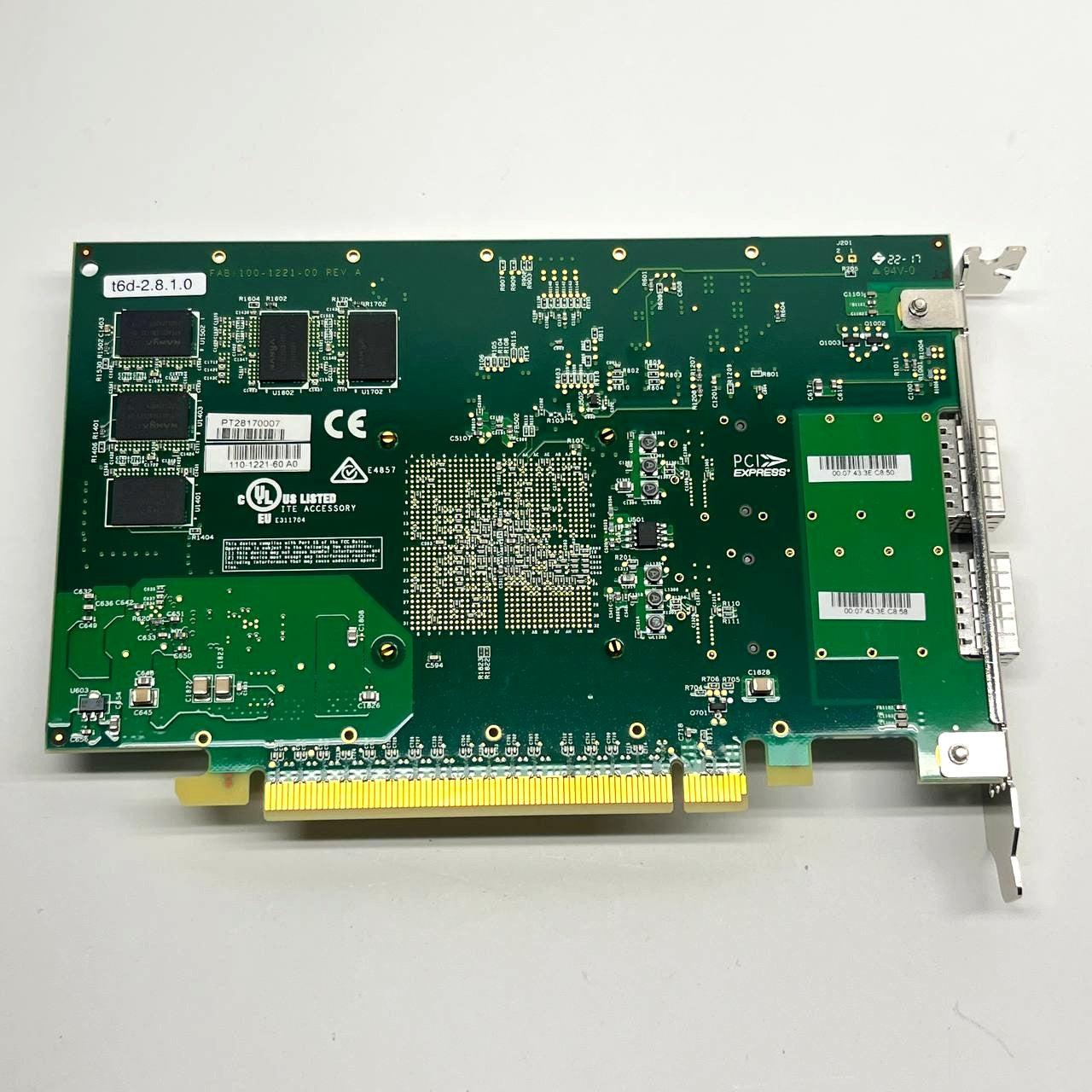 Chelsio Dual-Port QSFP+ 40GbE PCIe Network Adapter 110-1221-60