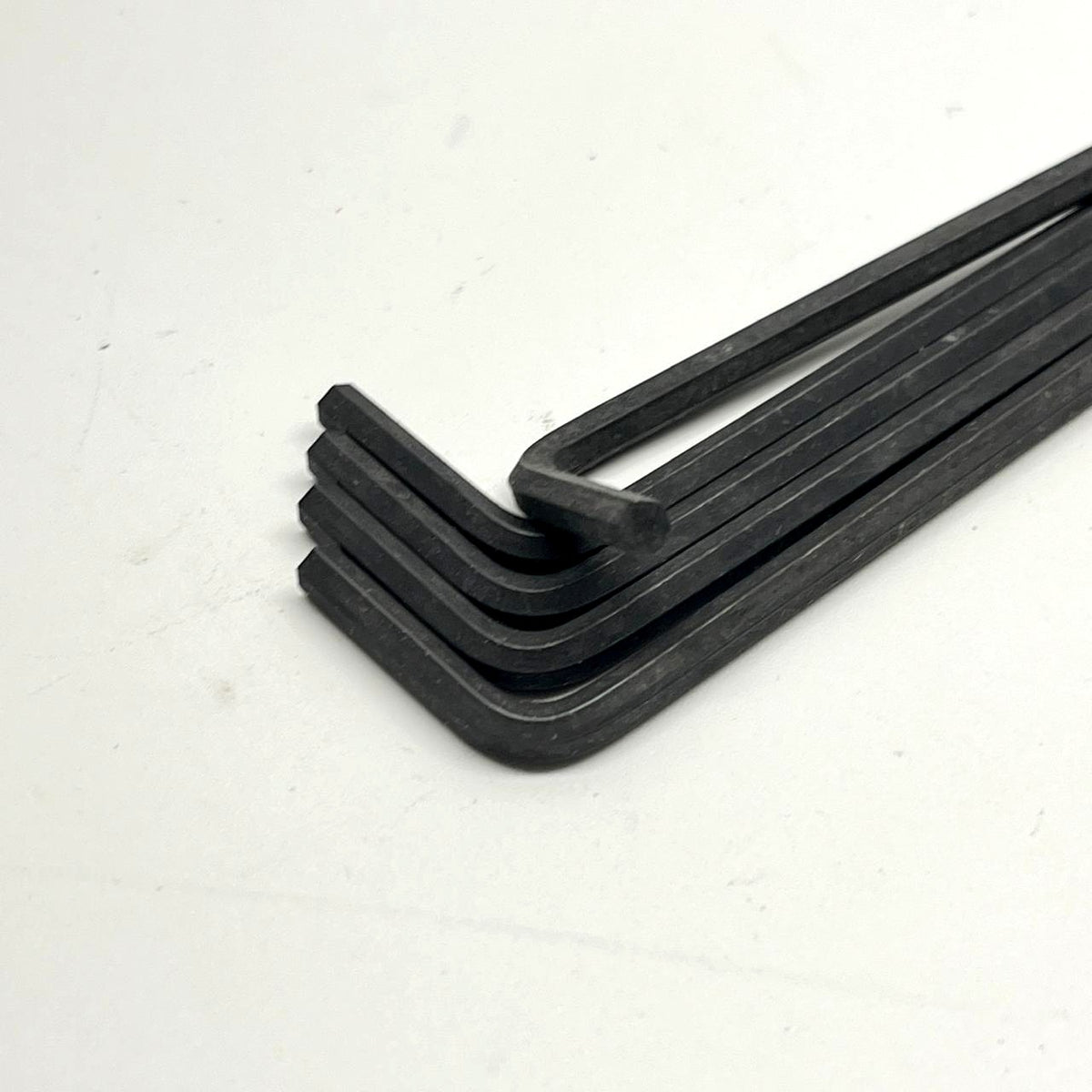 Bondhus 1/8in Short Hex L-Wrench Set 5pc Black Oxide Part#13807