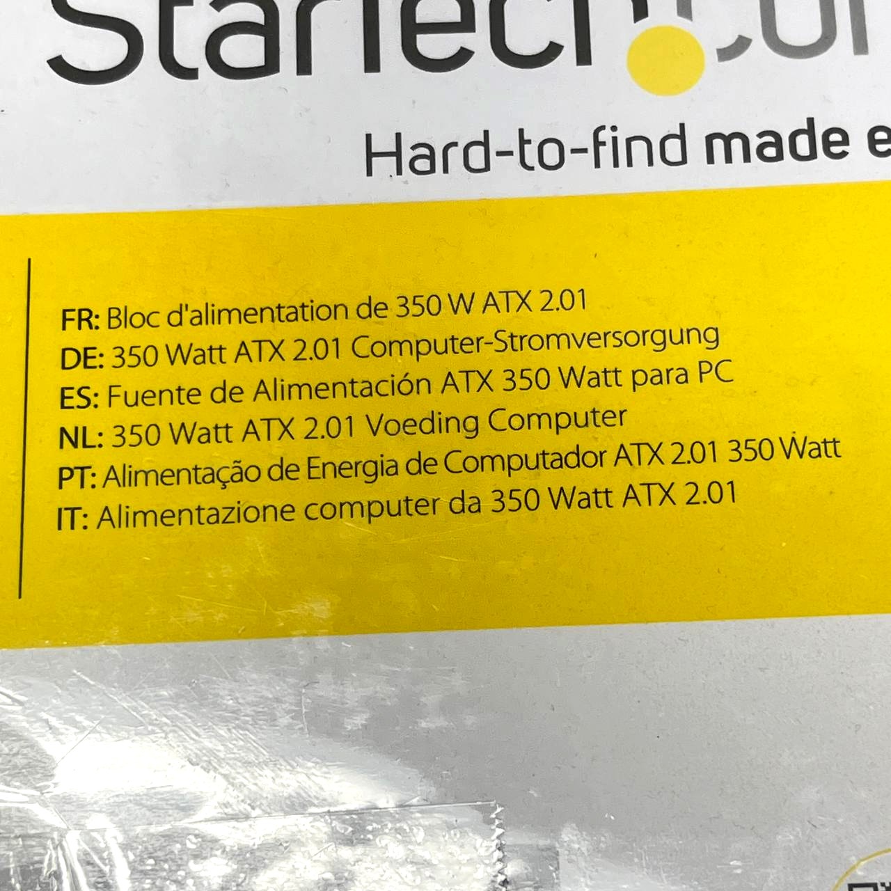 StarTech 350W ATX12V Power Supply 20/24-Pin ATX2POWER350