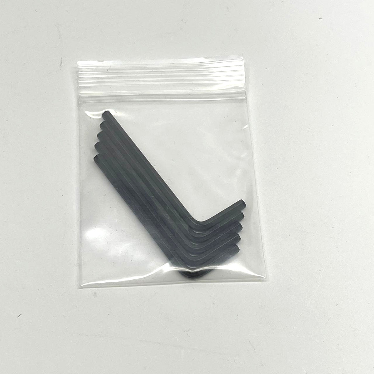 Bondhus 1/8in Short Hex L-Wrench Set 5pc Black Oxide Part#13807