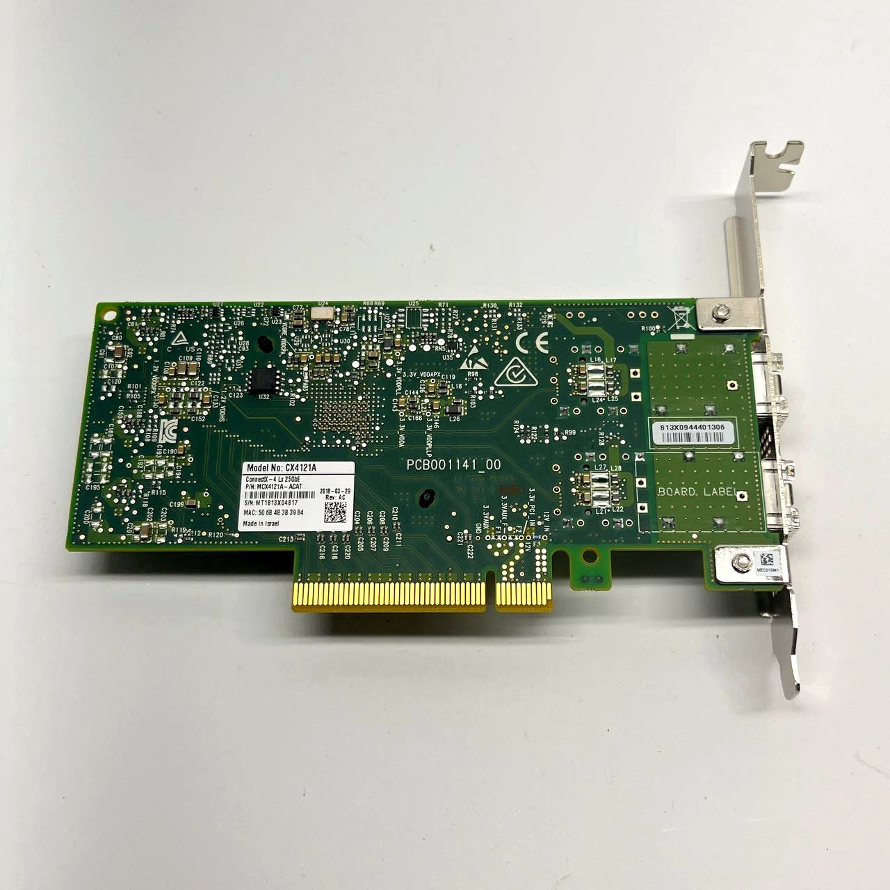 Mellanox ConnectX-4 Lx CX4121A Dual Port 25GbE SFP28 PCIe NIC