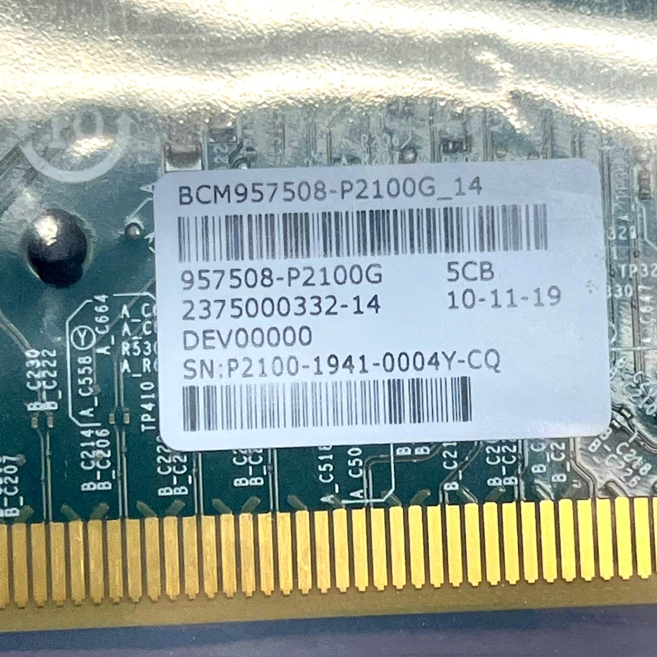 Broadcom BCM957508-P2100G PCIe Server Network Adapter NIC