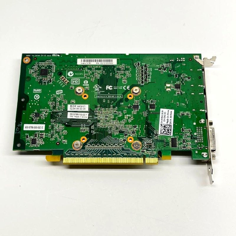 NVIDIA Quadro Graphics Card DP/N 0R784K PCIe x16 2x miniDP + DVI