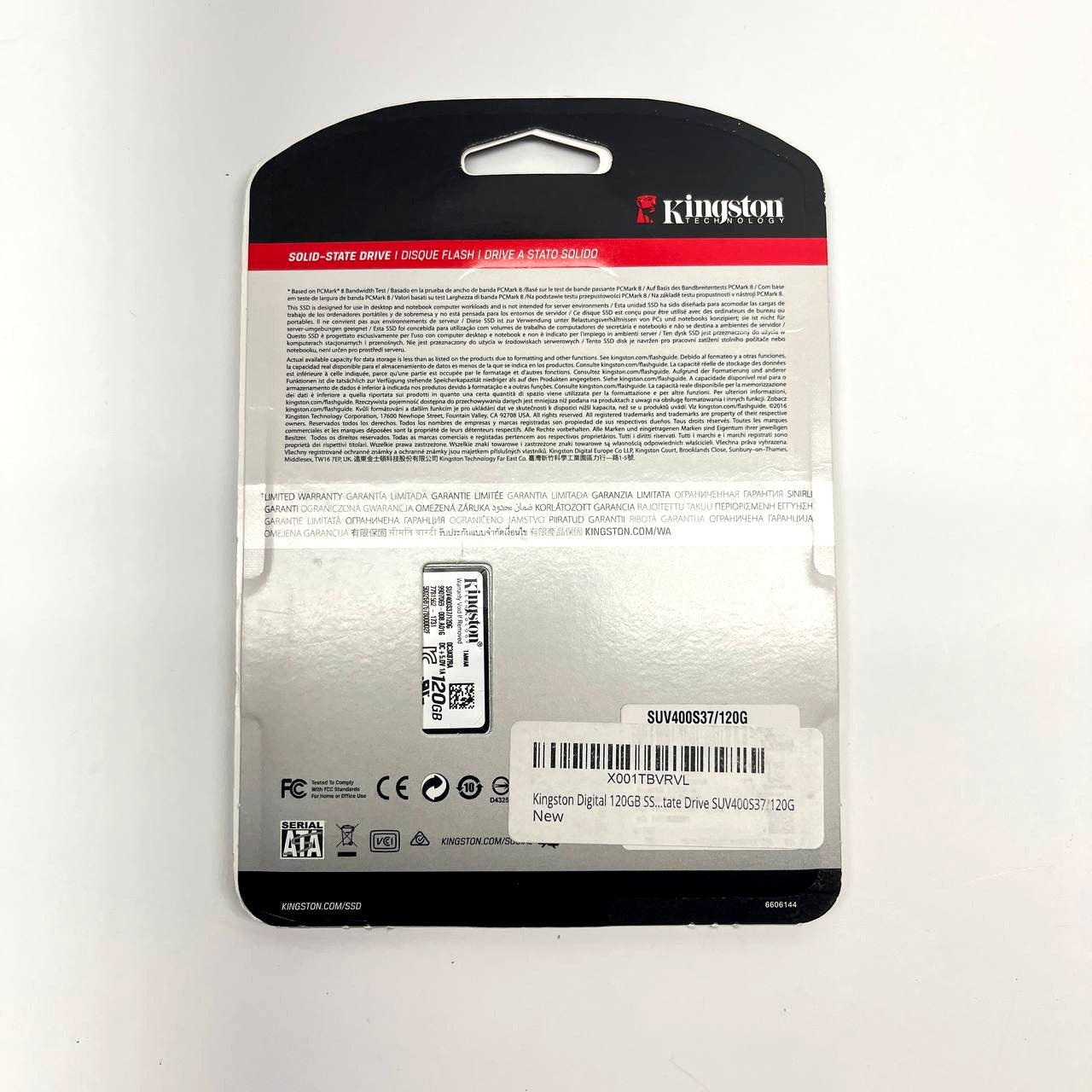 Kingston UV400 120GB 2.5in SATA III SSD SUV400S37/120G
