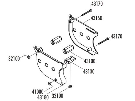 Sherline 43490 Motor Belt Guard Assembly for DC Motor