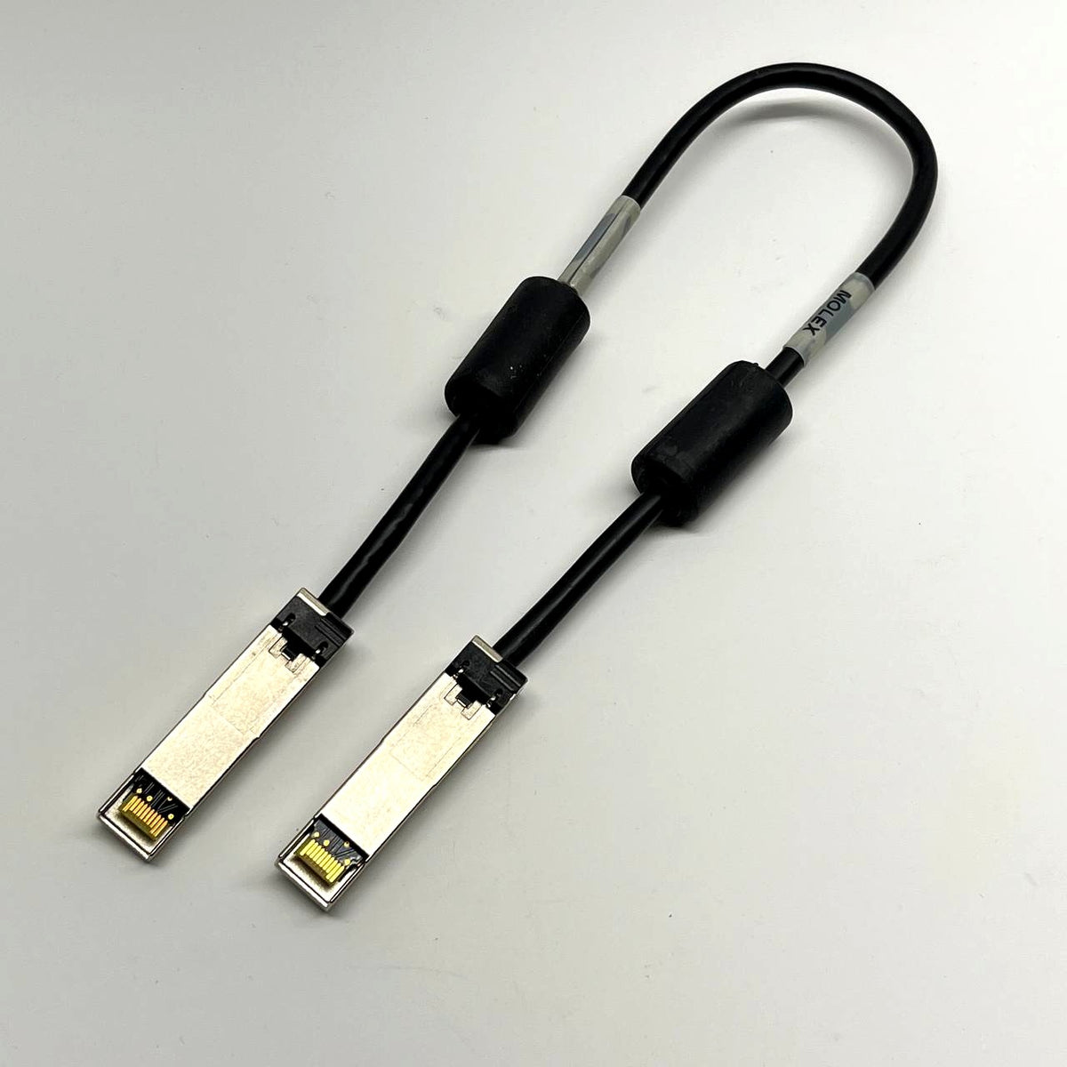 Molex 73929-0036 SFP+ Passive DAC Twinax Cable 24cm 10Gb (Used)