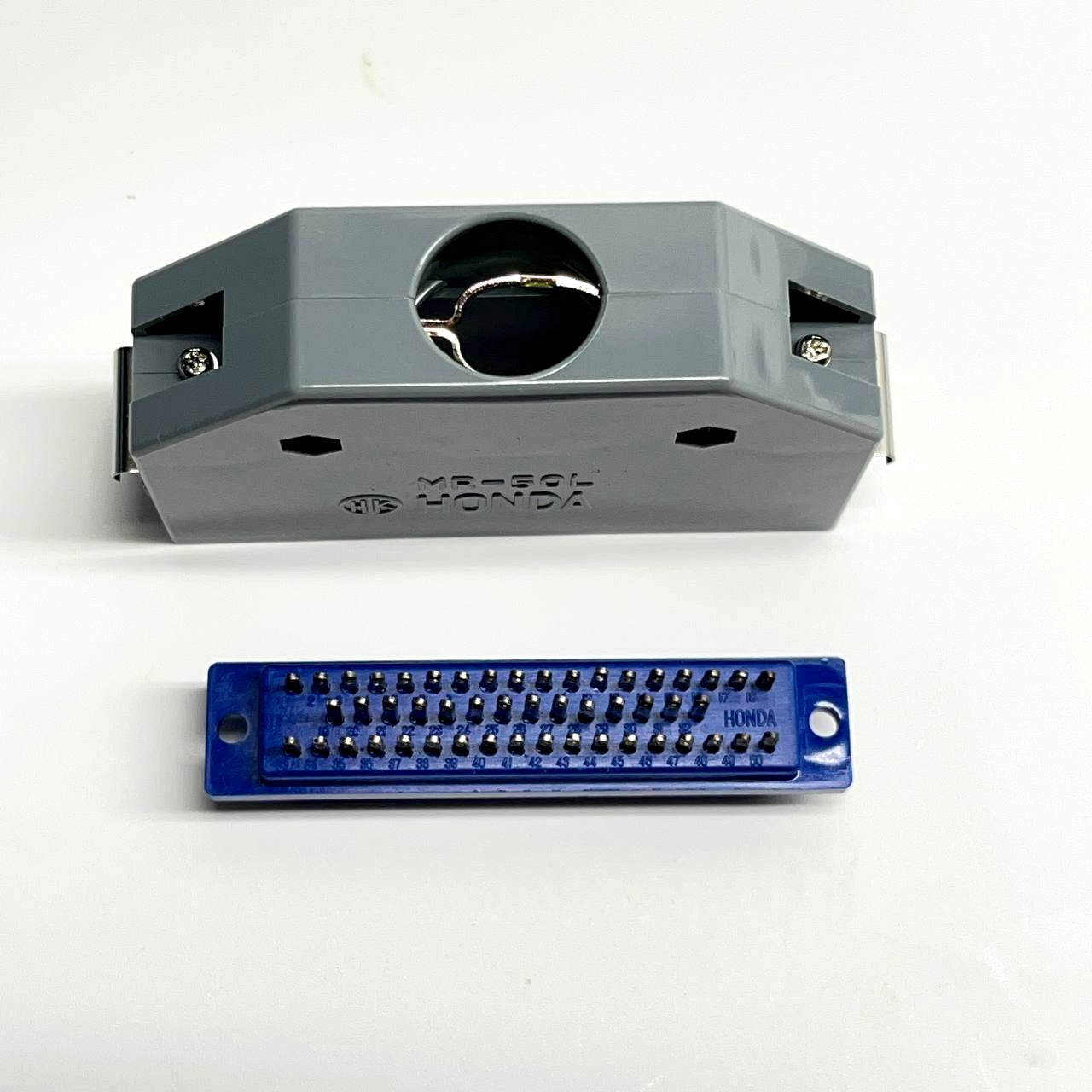 HONDA MR-50L 50-Pin Rectangular Connector Shell & Mating Insert