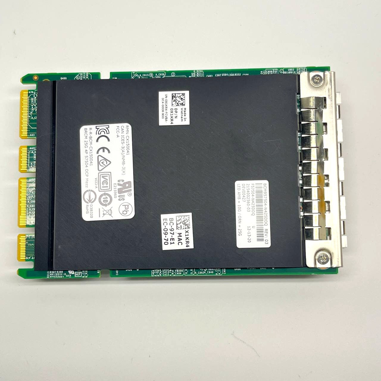 Broadcom BCM957504-N425DDQ 4-Port 25Gb SFP28 OCP Mezzanine NIC