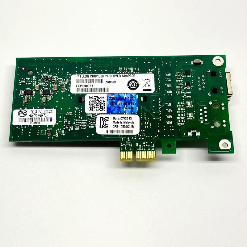 Intel PRO/1000 PT EXPI9400PT PCIe Server Network Adapter 1GbE RJ45