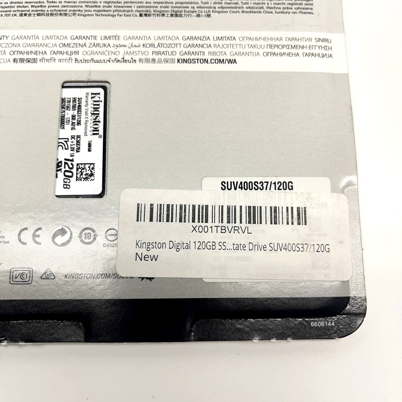 Kingston UV400 120GB 2.5in SATA III SSD SUV400S37/120G
