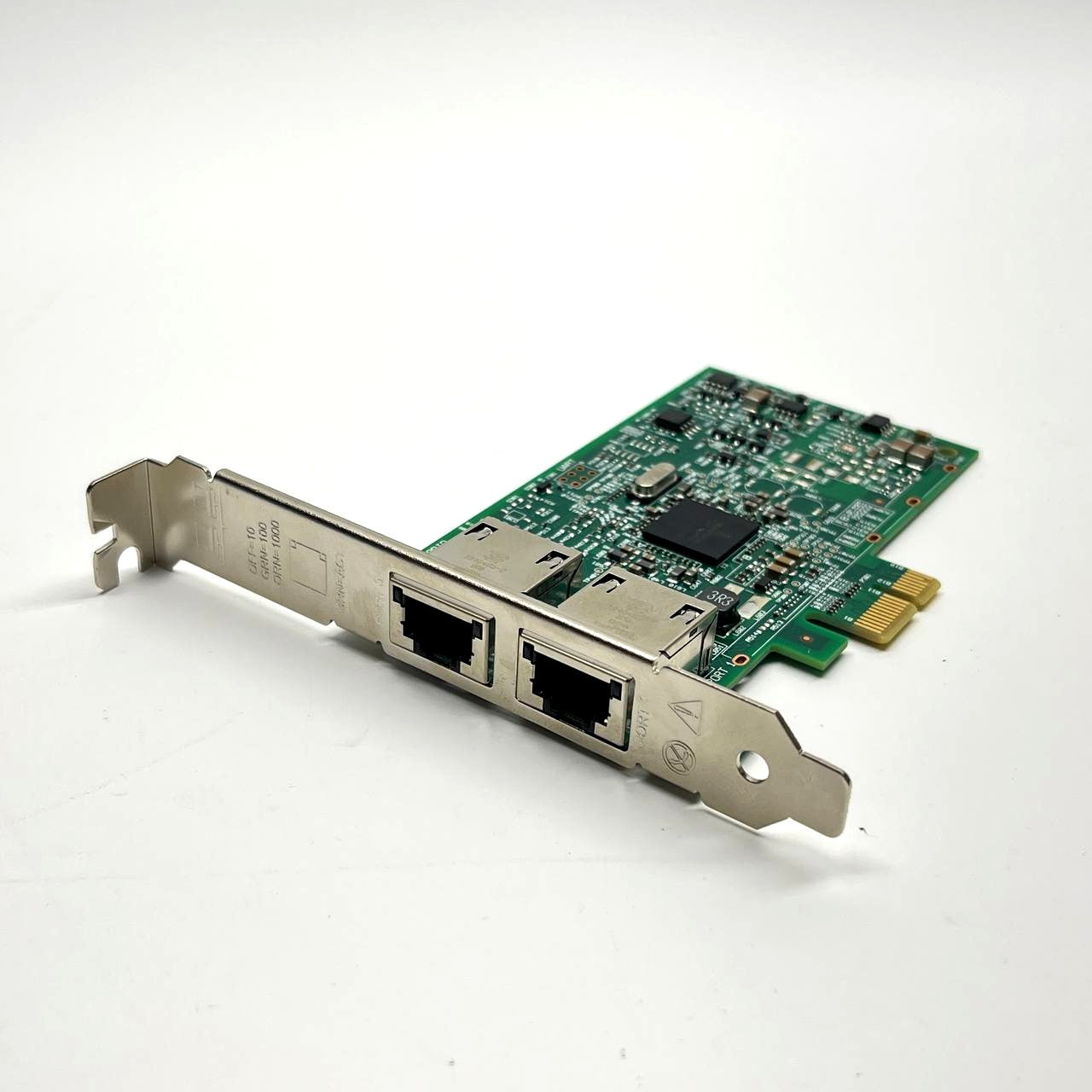 Broadcom Dual Port PCIe Ethernet Network Card 2xRJ45 45005628-00L0