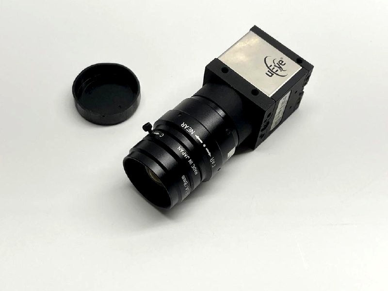 IDS uEye UI-2210-M Machine Vision Camera with 8mm F1.4 Lens - Made in Germany