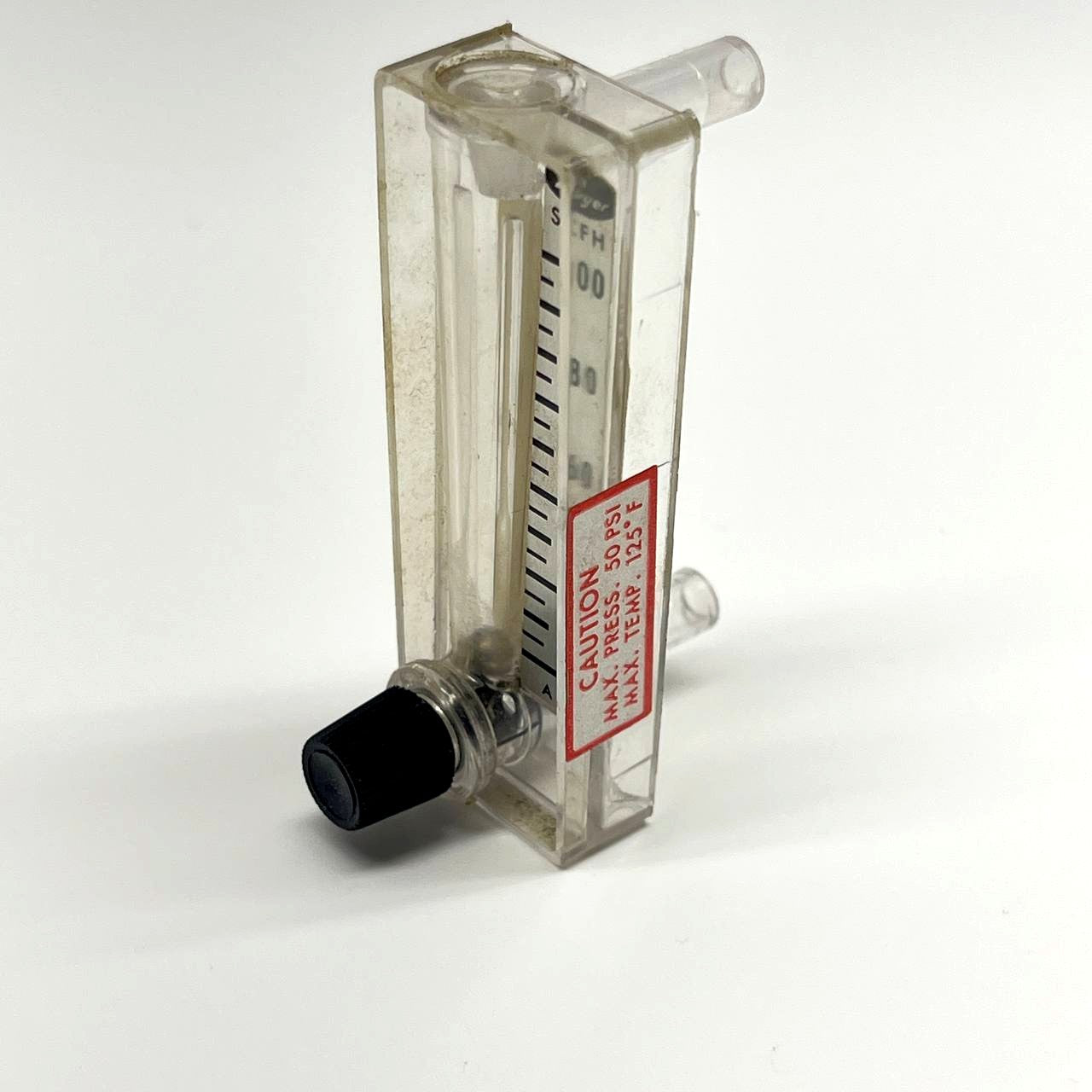 Dwyer MME-100-V Flowmeter 0-100 SCFH Air Inline Rotameter