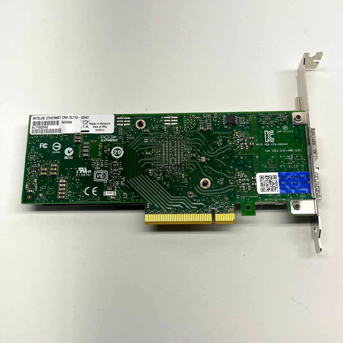 Intel XL710-QDA2 Ethernet CNA Dual QSFP+ PCIe Network Adapter