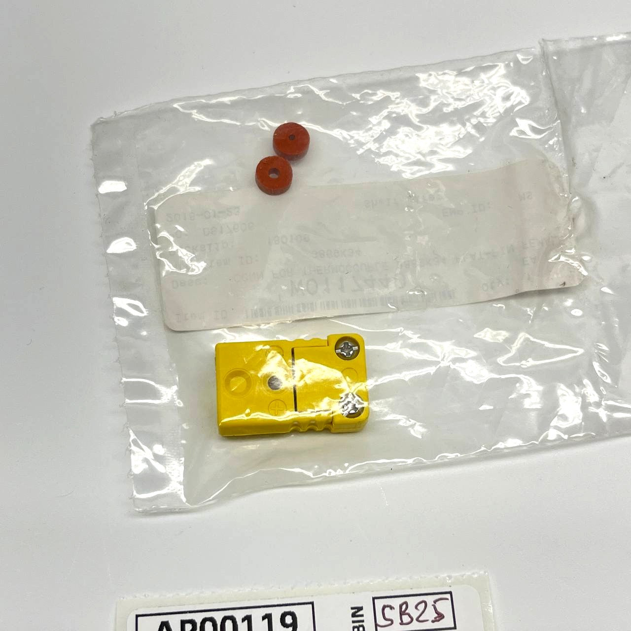 Marlin Type K Thermocouple Connector Female Flat-Pin 3869K34