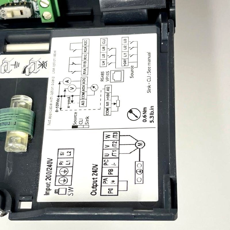 Schneider Altivar ATV312H037M2 0.37kW 200-240V VFD Inverter