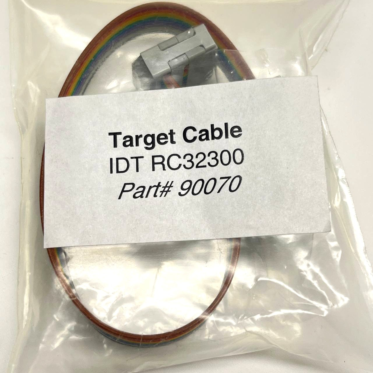 IDT Target Cable RC32300 Part 90070 20-pin Ribbon IDC Adapter