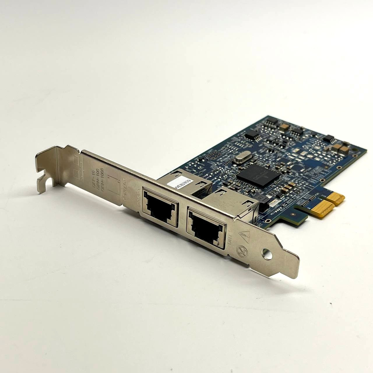 Broadcom Dual Port PCIe Gigabit Network Card 100-119693-0010 BCM95718