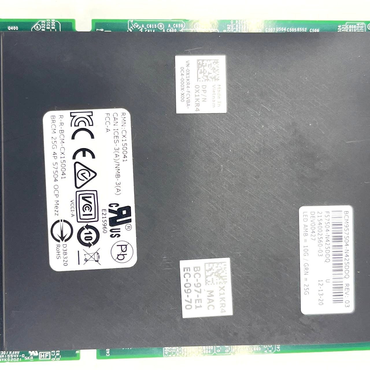 Broadcom BCM957504-N425DDQ 4-Port 25Gb SFP28 OCP Mezzanine NIC
