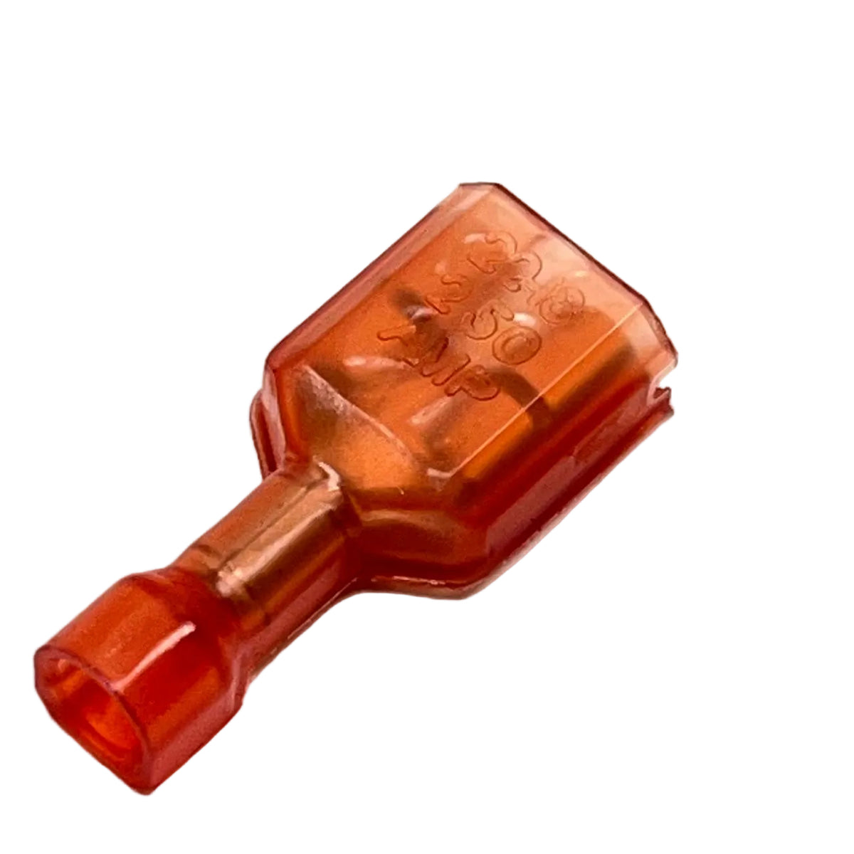TE FASTON 0.250" Insulated Female Disconnect Red 22-18 AWG Qty50