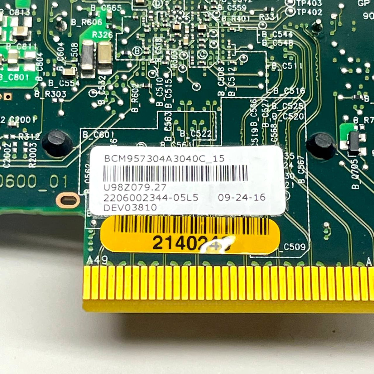 Broadcom BCM957304A3040C 10GbE SFP+ PCIe Network Adapter