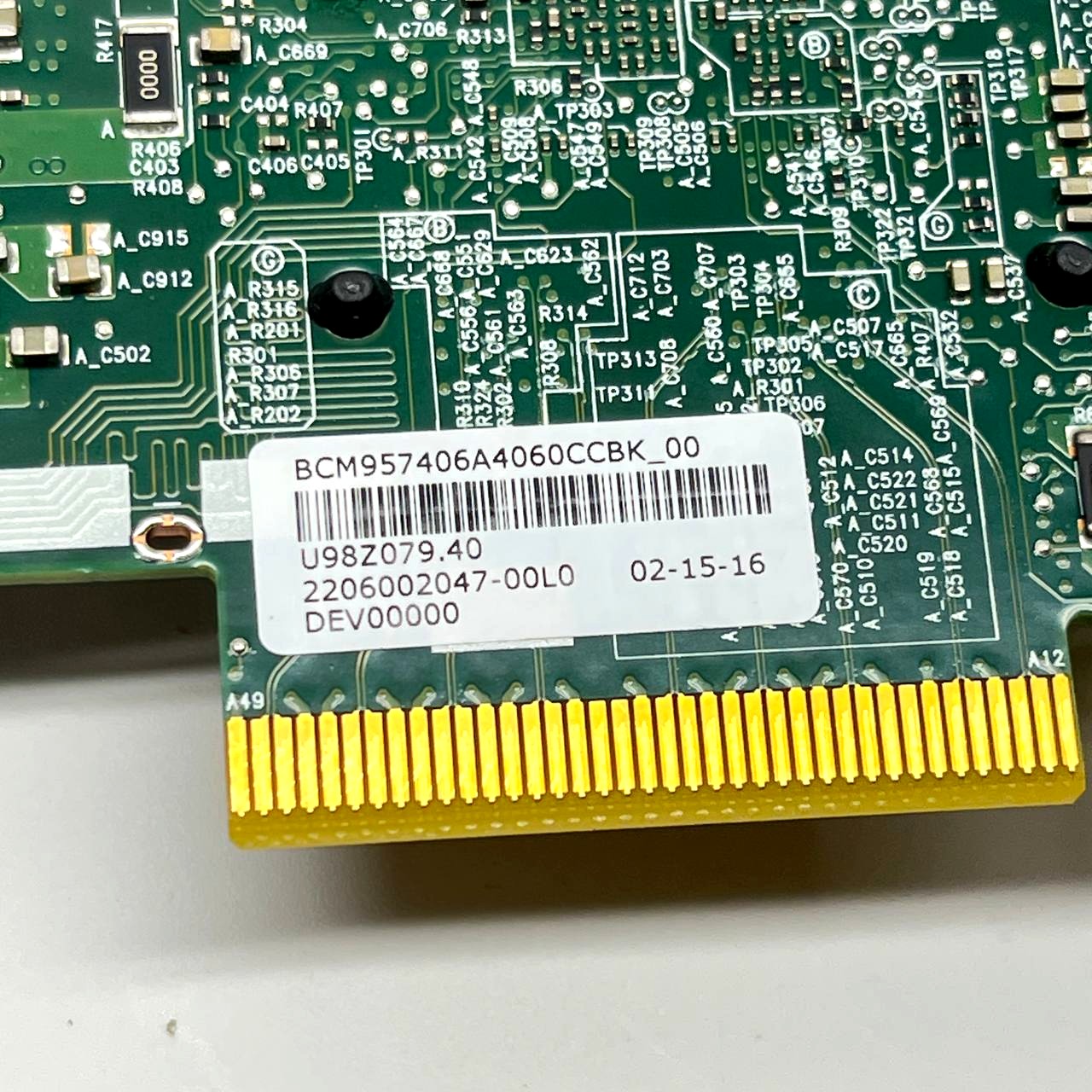 Broadcom BCM957406A4060 10GbE Dual-Port PCIe Network Adapter
