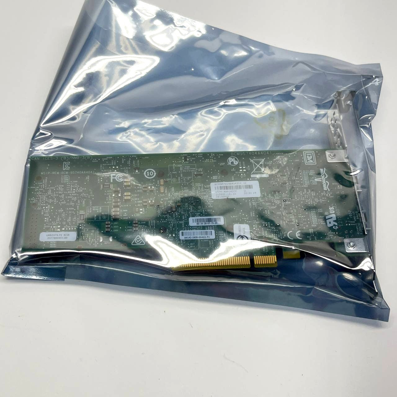 Broadcom BCM957414A4142CC Dual Port 25G SFP28 PCIe NIC RDMA