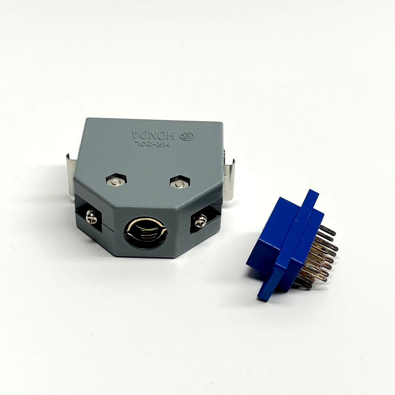 HONDA MR-20L 20-Pin Rectangular Connector Hood Housing with Insert