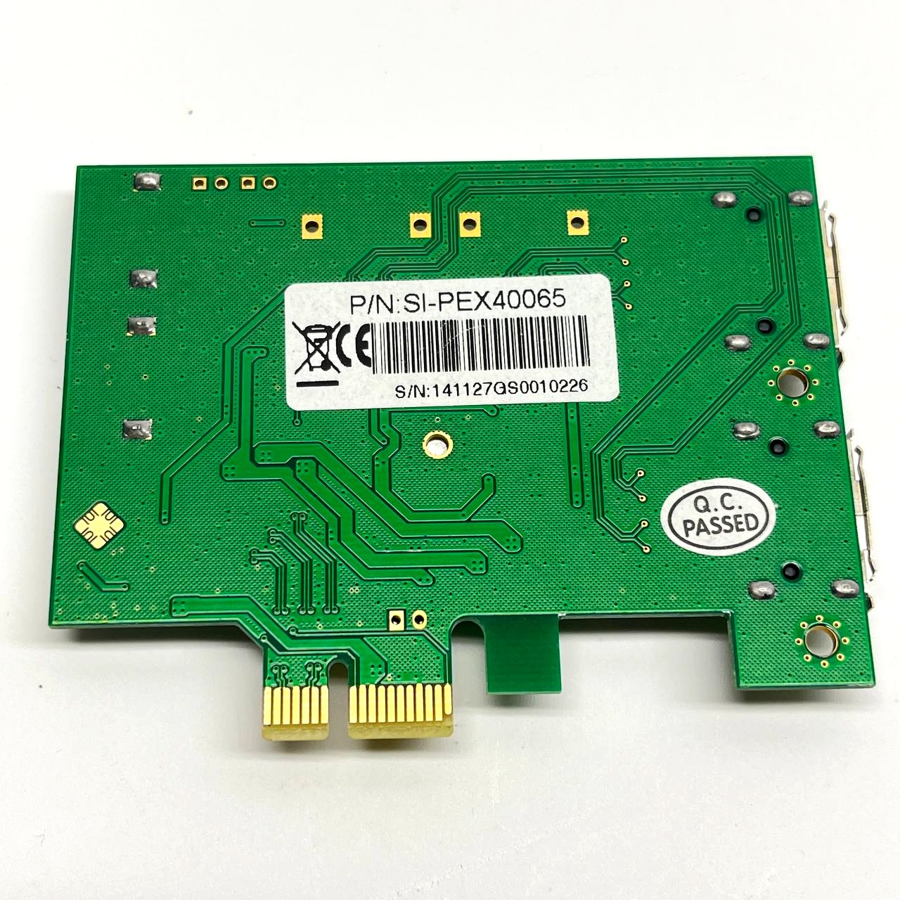 SI-PEX40065 PCIe USB/SATA Adapter Card PCIe x1 Controller