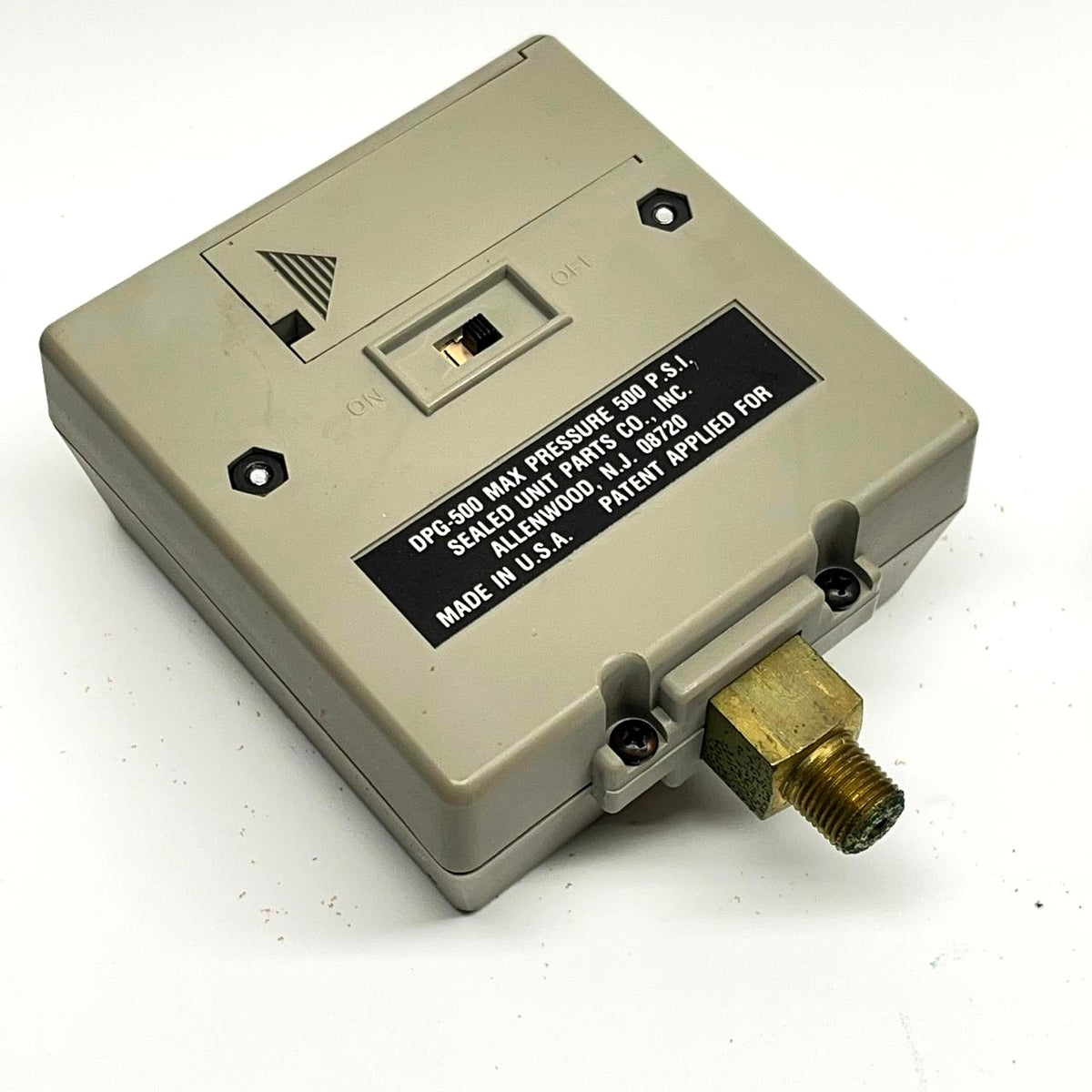 Supco DPG-500 Digital Pressure Gauge 500 PSI HVAC/R Tester