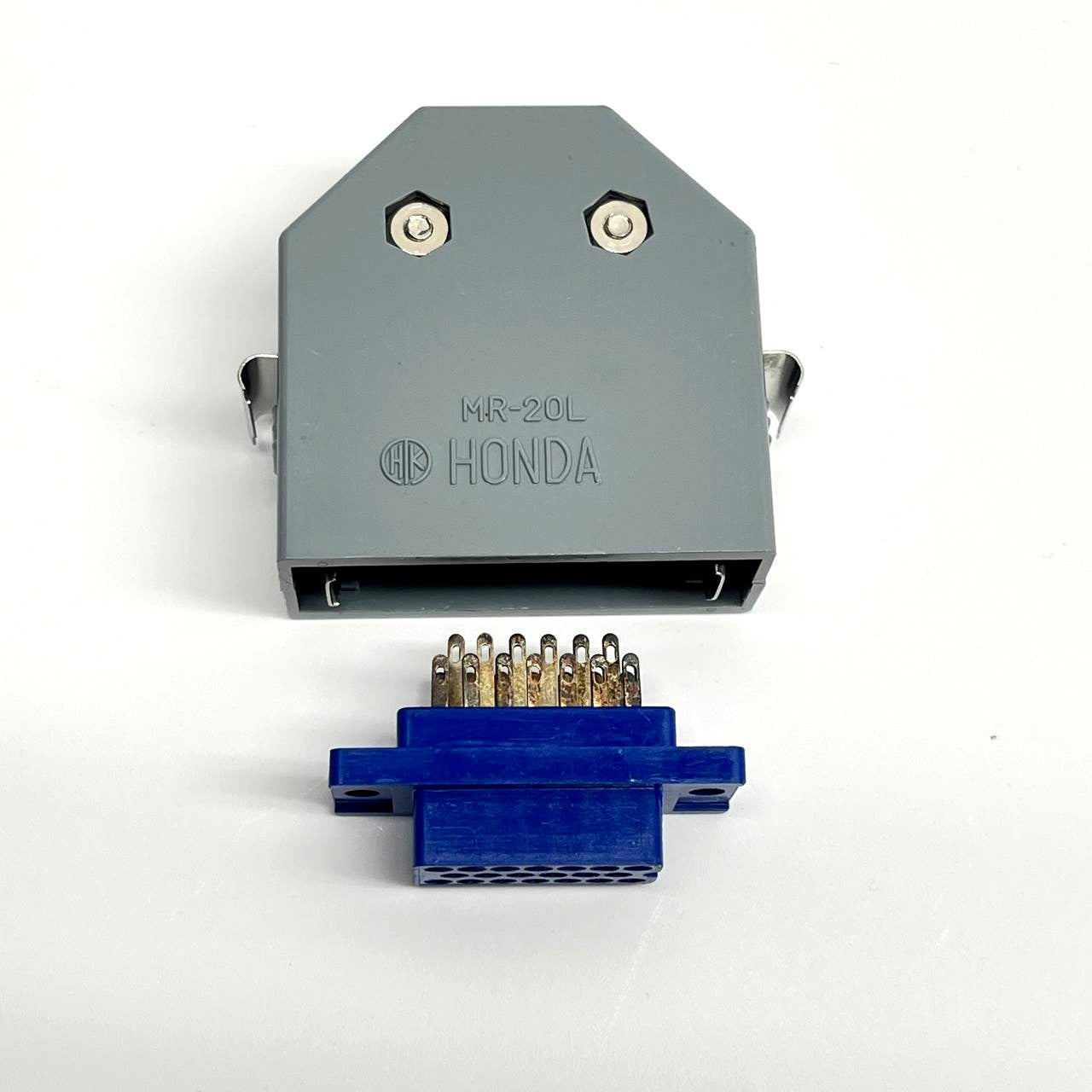 HONDA MR-20L 20-Pin Rectangular Connector Hood Housing with Insert