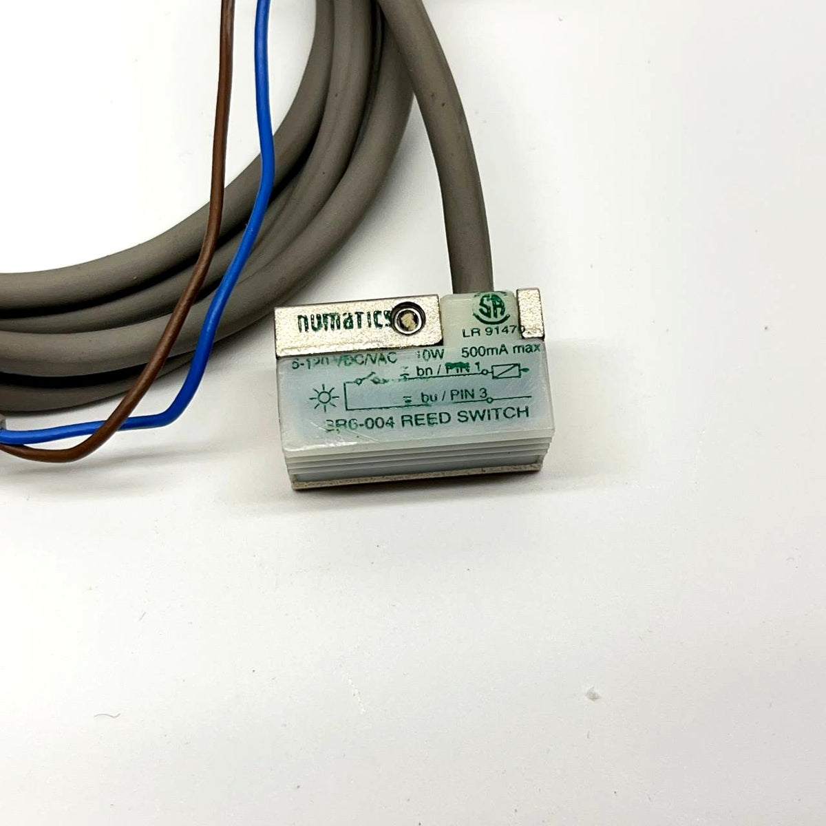 Numatics SR6-004 Reed Switch Magnetic Sensor 5-120V 500mA 1m Cable