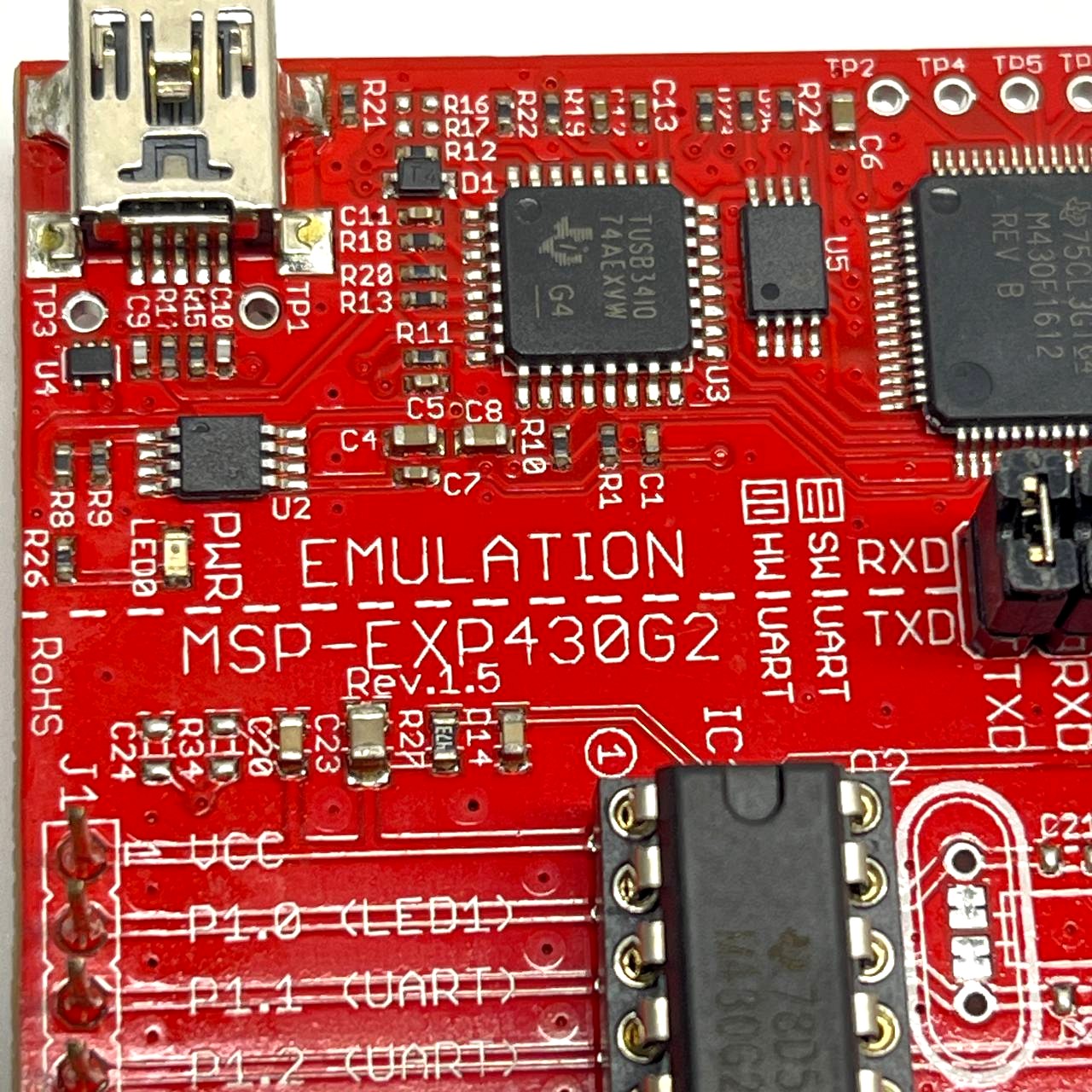 TI MSP-EXP430G2 LaunchPad Emulation Board Rev1.5 MSP430 Development