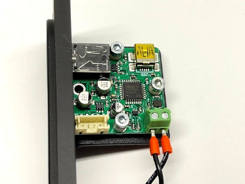 USB Audio Panel Module PCM2706 w/ DC Jack, Push Button & USB-A