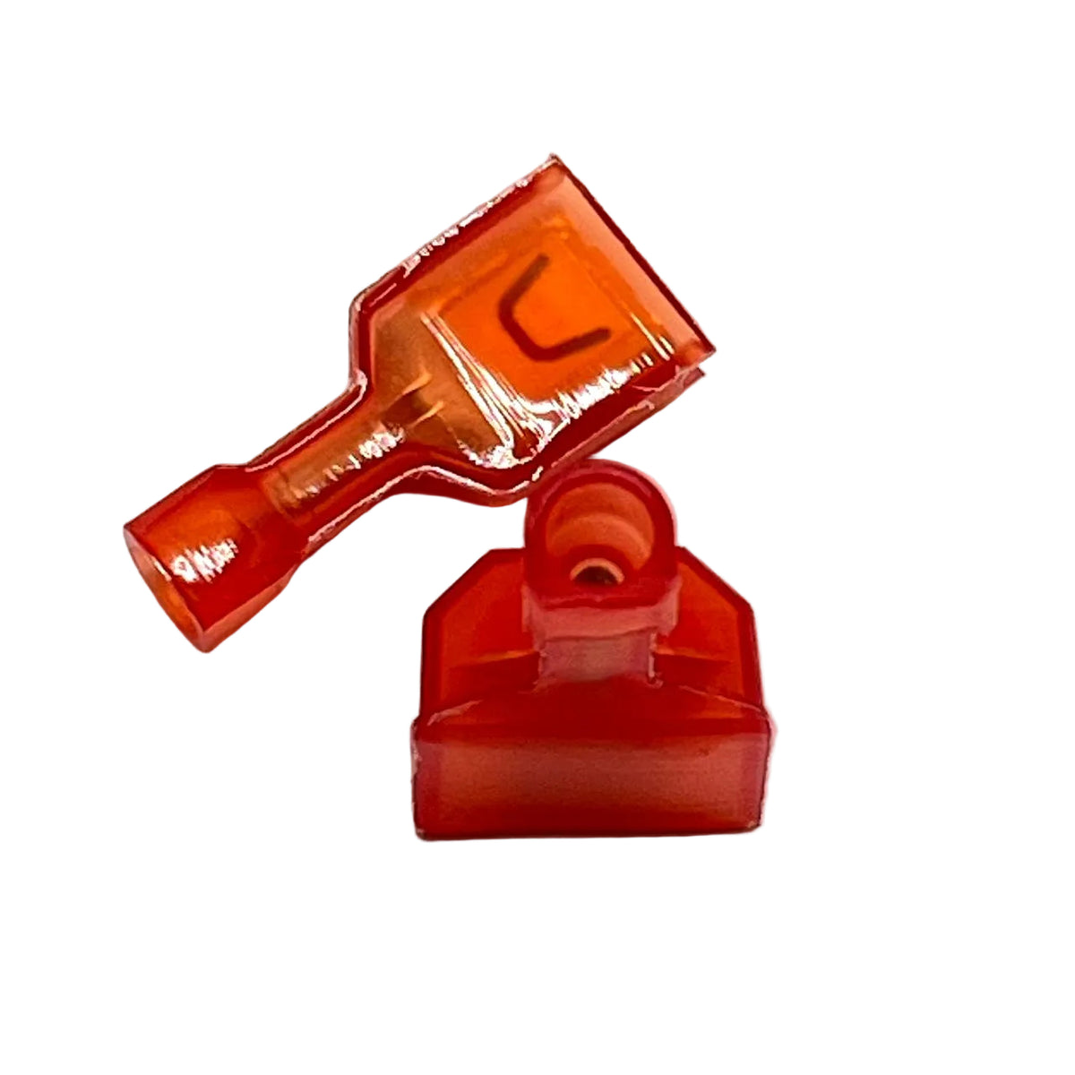 TE FASTON 0.250" Insulated Female Disconnect Red 22-18 AWG Qty50