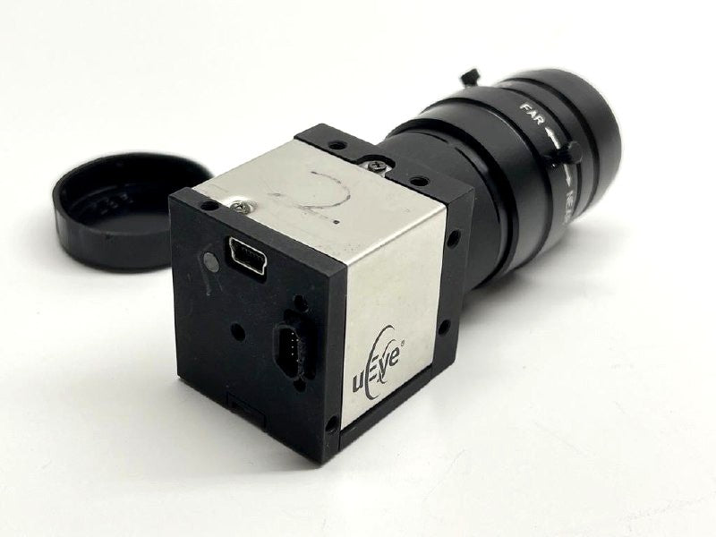IDS uEye UI-2210-M Machine Vision Camera with 8mm F1.4 Lens - Made in Germany
