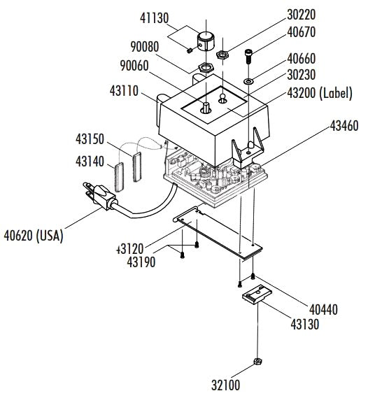 Sherline DC Motor Speed Control 4049-DC KBLC-240DS 0-90V 6A