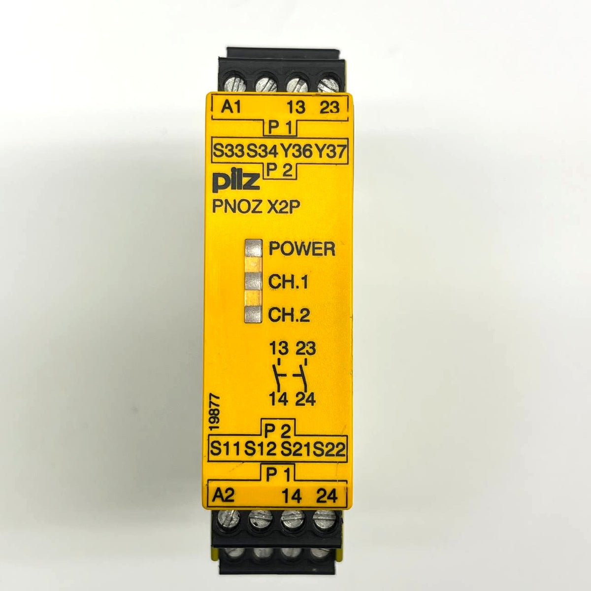 Pilz PNOZ X2P Safety Relay 24VAC/DC 2 n/o DIN-rail