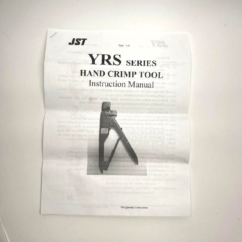JST YRS-241 Hand Crimp Tool for SPH-002T-P0.5L Terminals