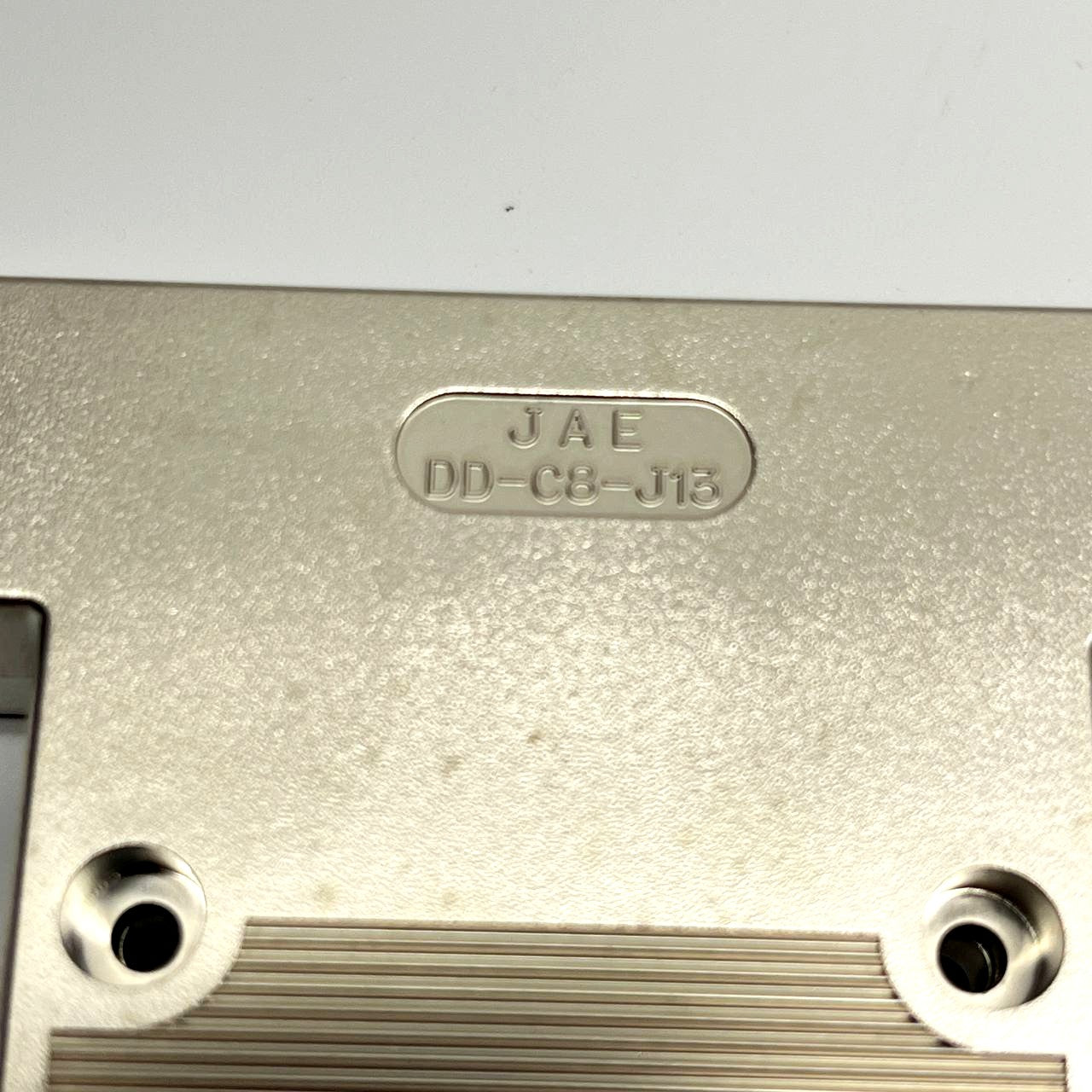 JAE DD-C8-J13 Metal D-Sub Hood Shell w/ 26-pin D-Sub Insert & Hardware