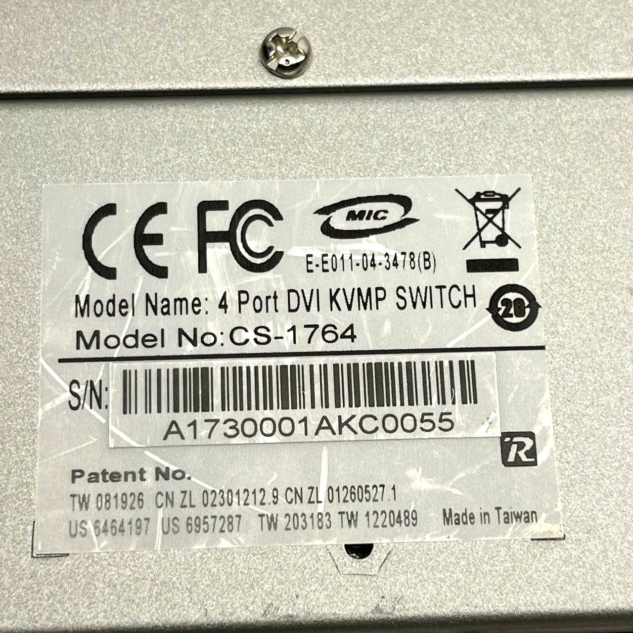 ATEN CS-1764 4-Port DVI KVMP KVM Switch w/ USB Audio