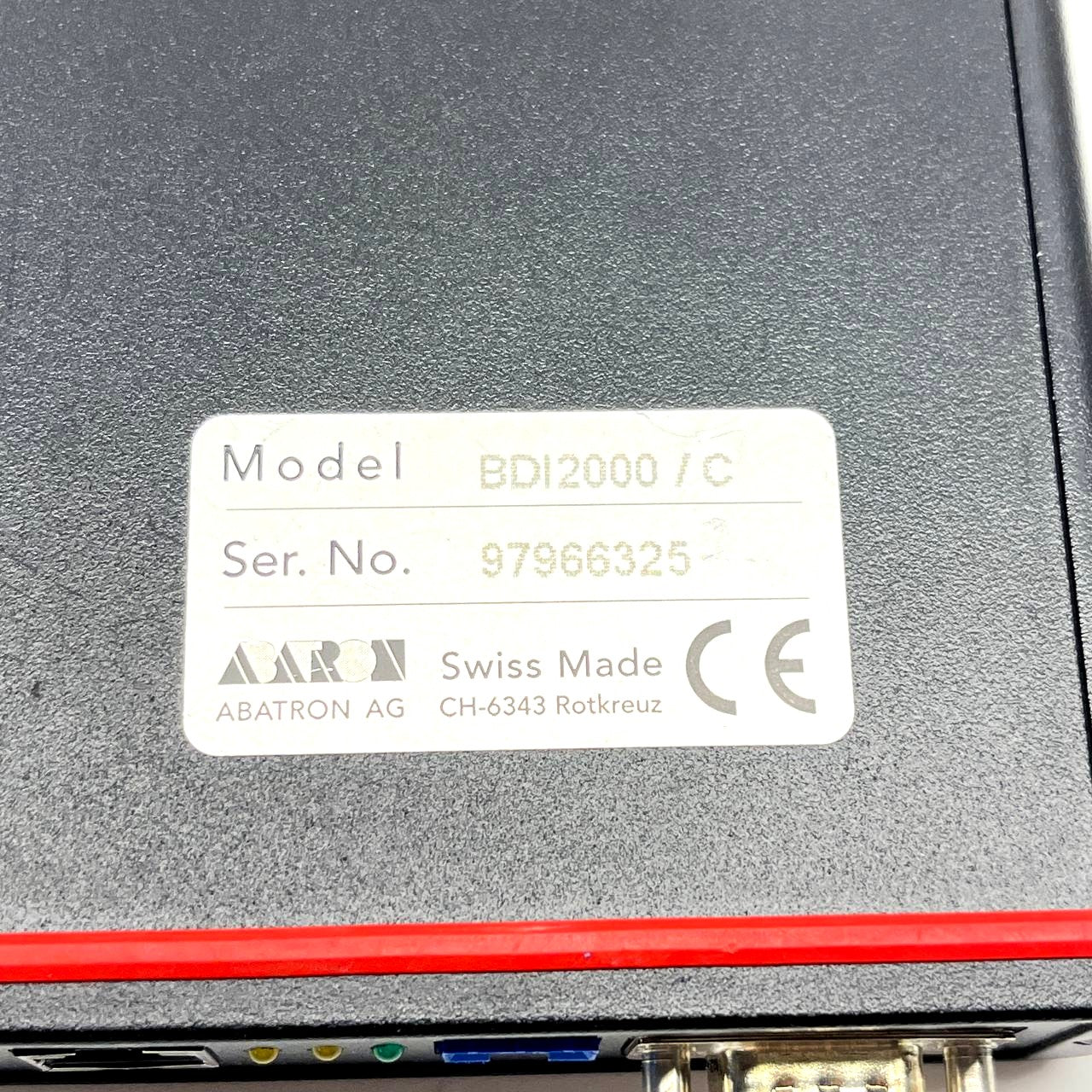 Abatron BDI2000/C High-Speed BDM/JTAG Debug Interface